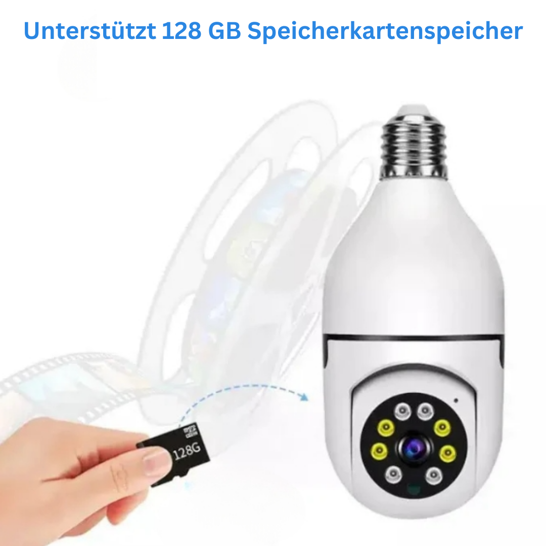 SpyBulb™ - Security WiFi Bulb Camera