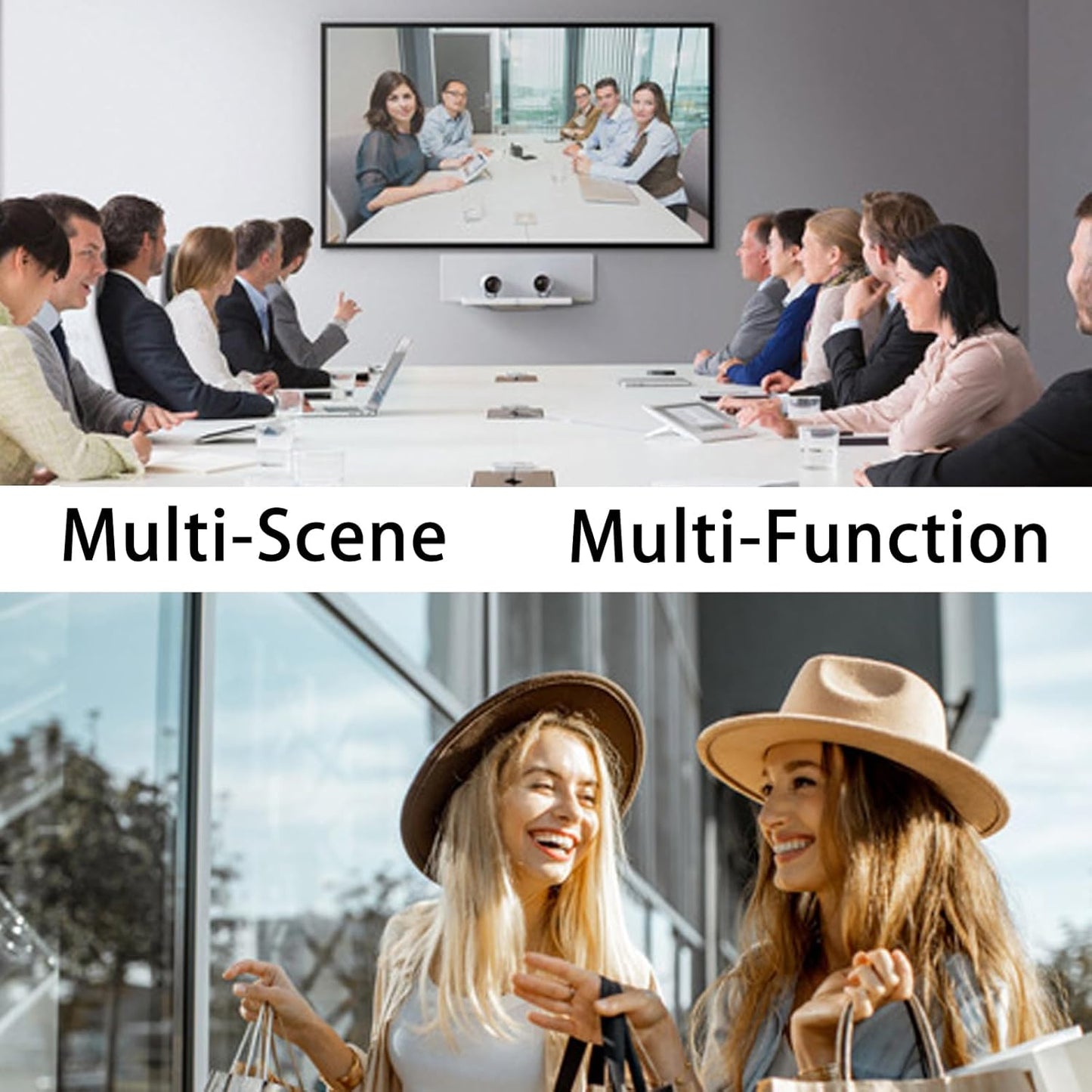 AI Translator Glasses, Smart Glasses with Built in Mic and Speakers