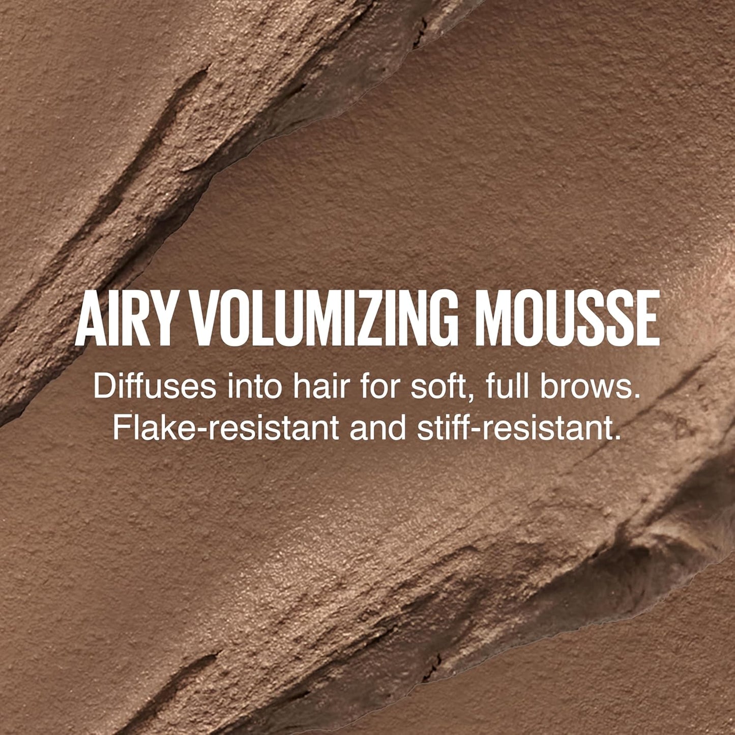 Volumizing Eyebrow Mousse with a Velvety, Natural, and Smooth Texture; Long-lasting Eyebrow gel