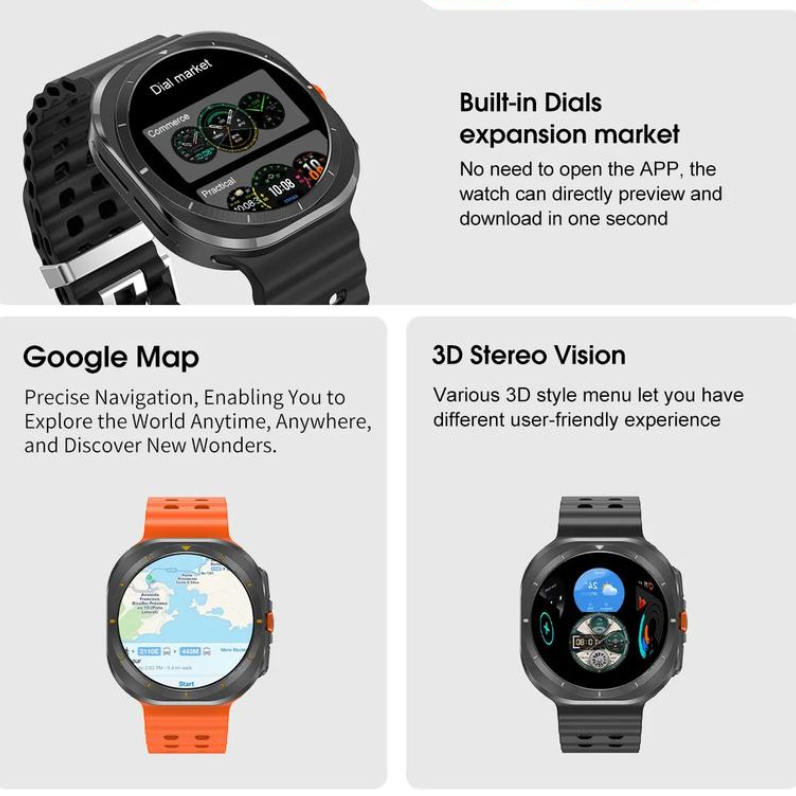 Watch 7 Ultra Smart Watch Outdoor Sport IP68 Upgraded