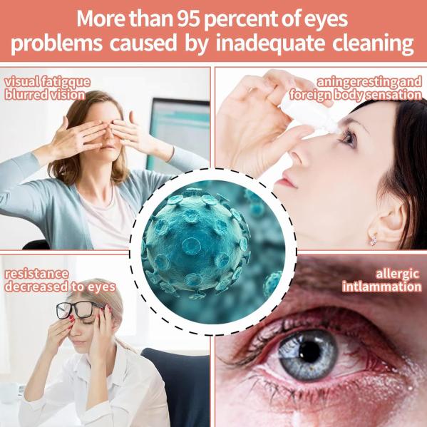 Ultrasonic Contact Lens Cleaner - Portable Machine with USB Charger