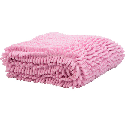 Dry Dog Towel, Cat Bath Towel, Super Absorbent Quick Dry Microfiber Chenille Shammy Towel