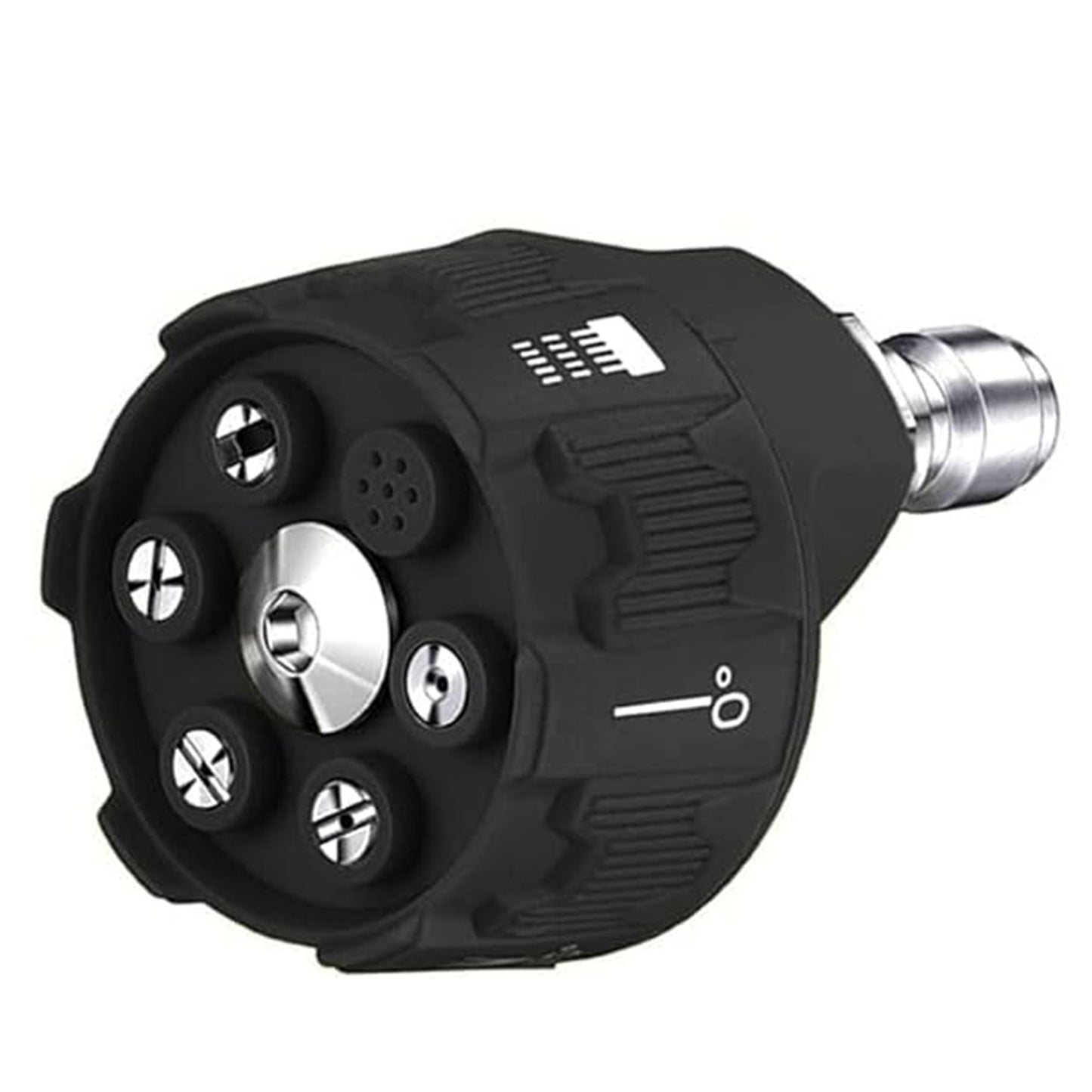 6 in 1 Multi Adjustable High-pressure Washer Nozzle, 1/4-inch Quick Connector
