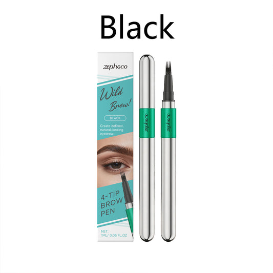 4-in-1 Tip Eyebrow Defining Pen, Natural-Looking & Long-Lasting Brow Makeup