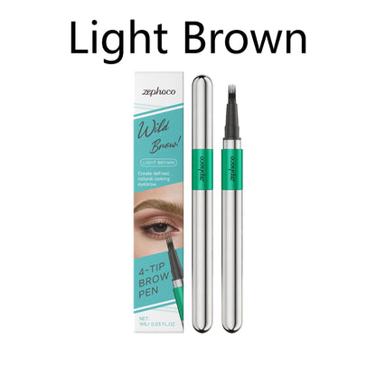 4-in-1 Tip Eyebrow Defining Pen, Natural-Looking & Long-Lasting Brow Makeup