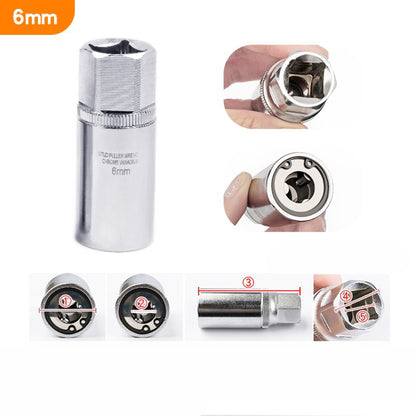 Stud Extractor Broken Stud Removal Socket Metric Stud Remover Tool Sockets 6/8/10/12mm