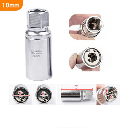 Stud Extractor Broken Stud Removal Socket Metric Stud Remover Tool Sockets 6/8/10/12mm