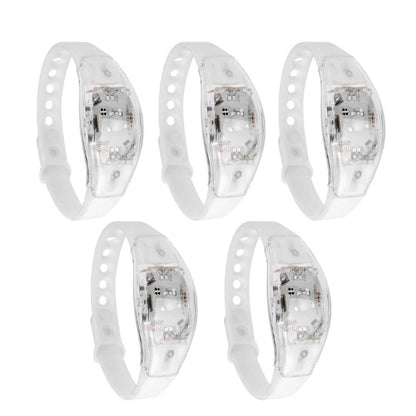 Sound Control Flashing Bracelet Light Up Bangle Wristband for Party Bars Disco