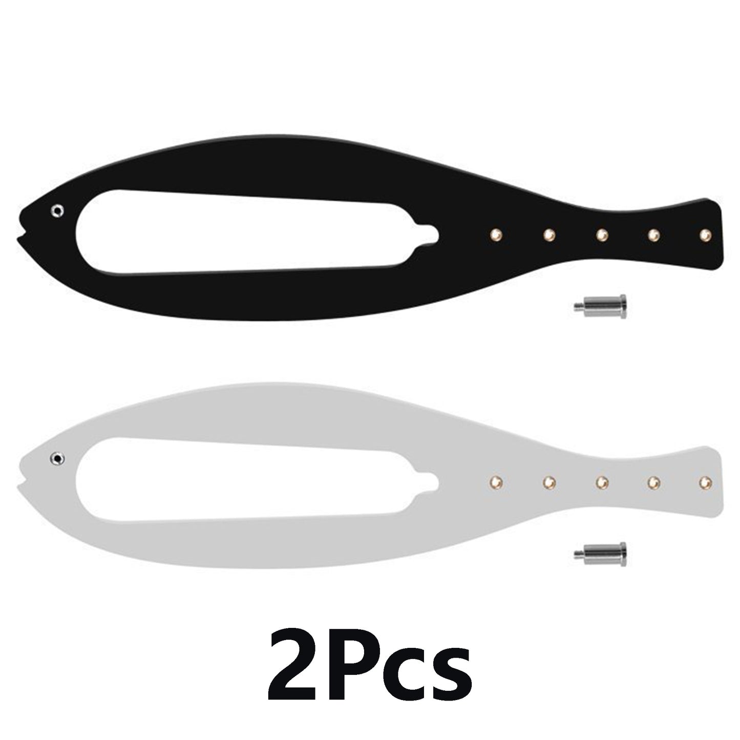 2Pcs Cat/Dog Door Latch Door Prop for Pets, Fish Shape Adjustable Sizes Door Latch