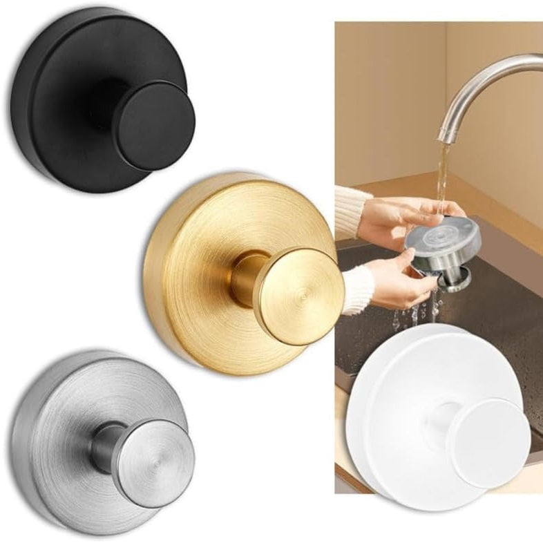 No-Drill Hook Stainless Steel Waterproof Suction Cup Hooks