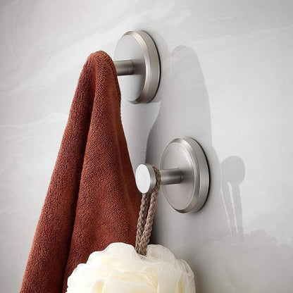 No-Drill Hook Stainless Steel Waterproof Suction Cup Hooks
