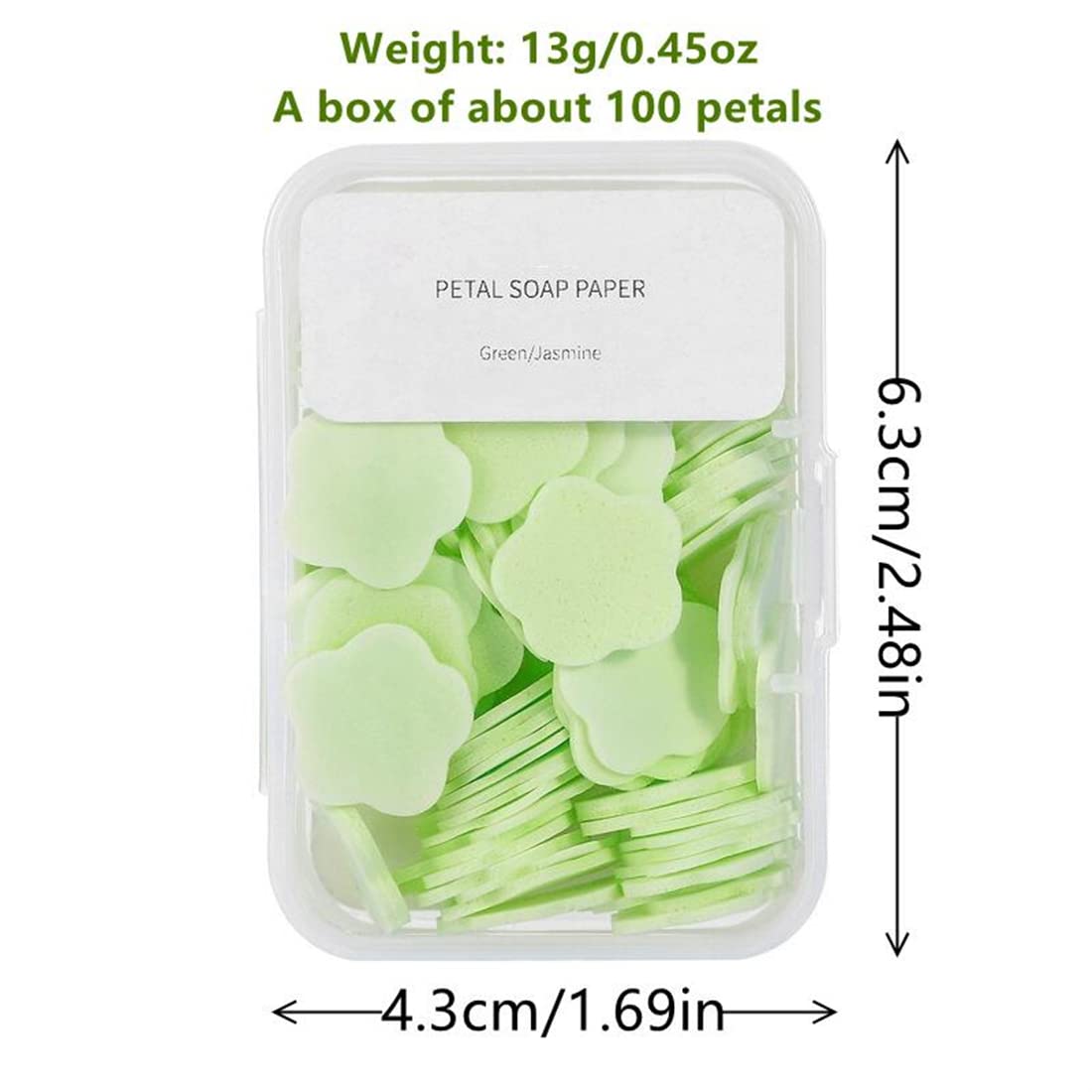 4 Boxes Colorful Portable Hand Washing Soap Sheets, Scented Mini Soap Sheets