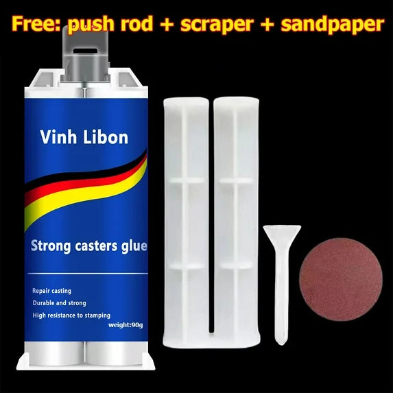 High Temperature Resistant Casting Glue Set - Strong Waterproof Welding Glue For Stainless Steel