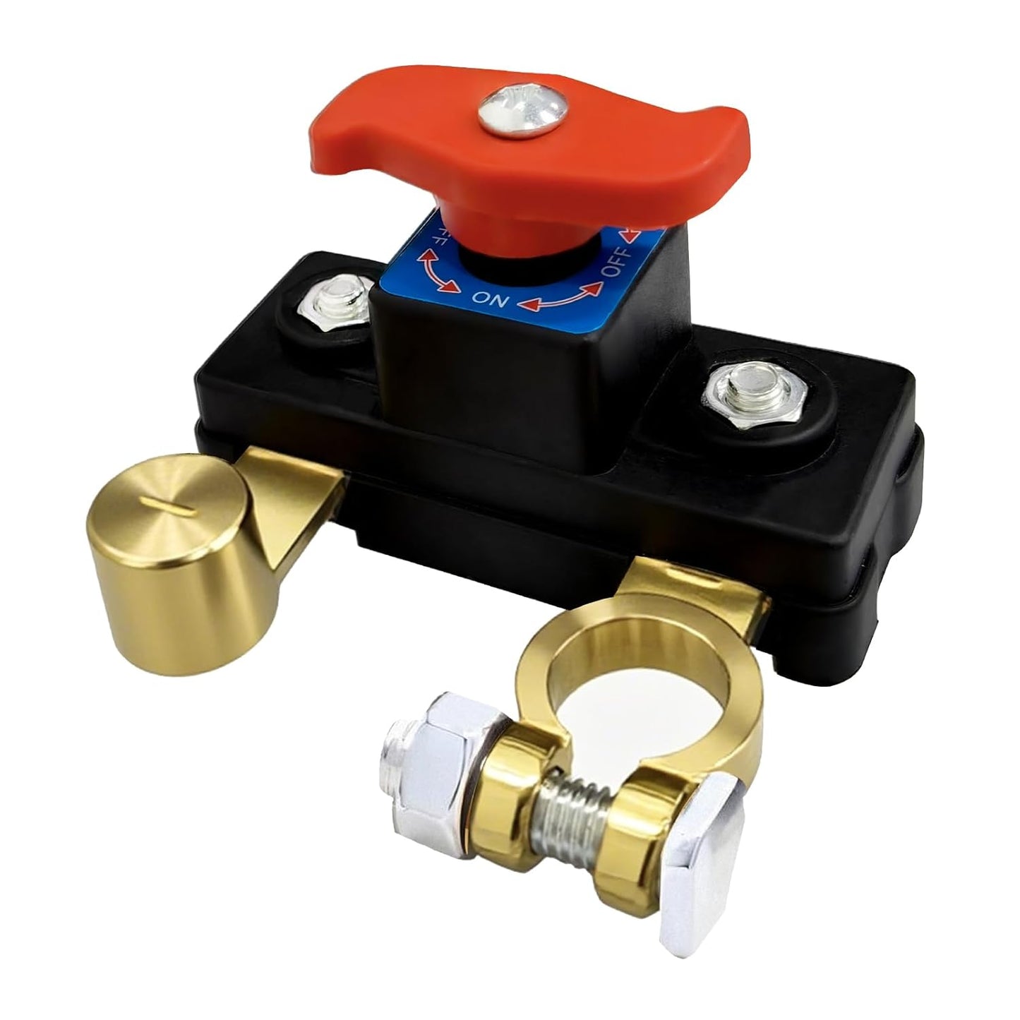 Car Battery Power Cut-Off Switch Breaker, Copper Plated Stable Transmission High Conductivity Disconnect Switch