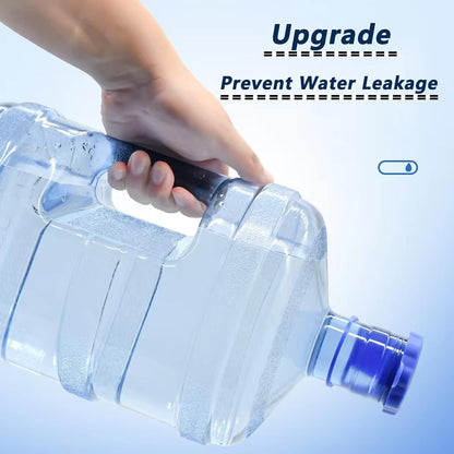 4Pcs Silicone Reusable 5 Gal Water Jug Cap, Non Spill Water Bottle Caps