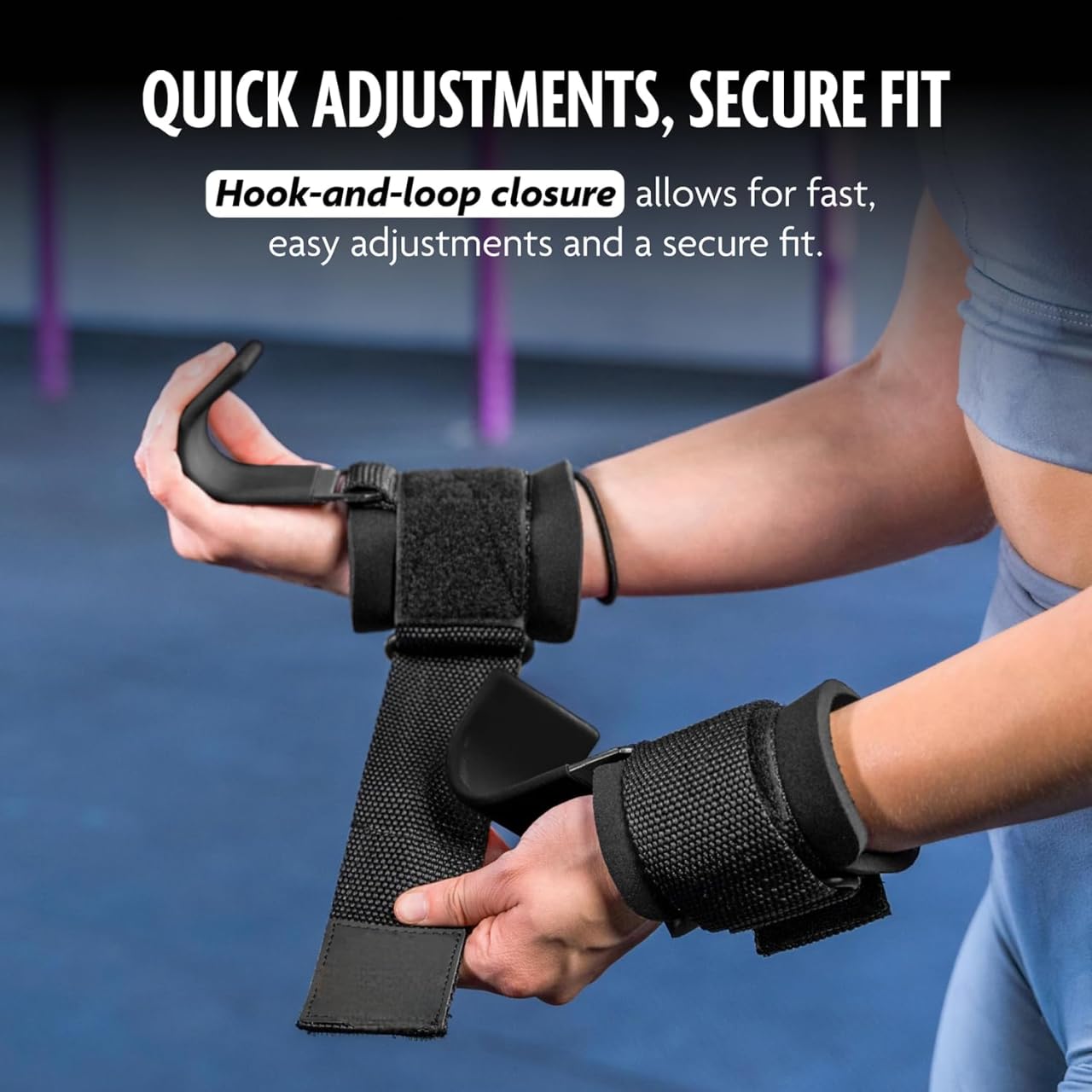 Lifting Hooks & Wrist Straps for Better Deadlift Grip and Support