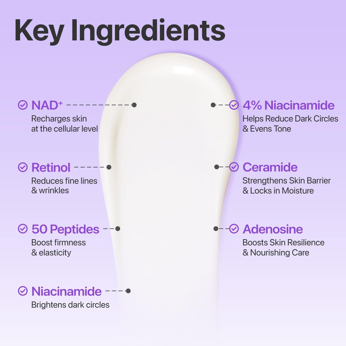 No.9 Eye Cream NAD+Volumetox (Retinol Eye Cream and Eye Serum)