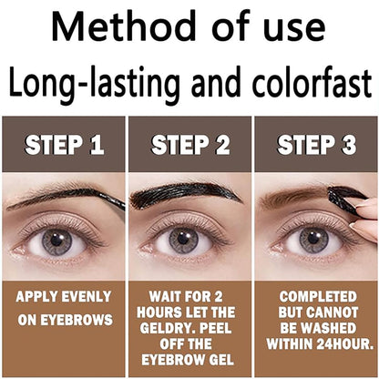 Peel off Tattoo Brow Tint Gel Eyebrow