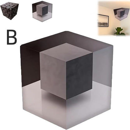 3D Optical Illusion Corner Wall Decal Impossible Corners – Wall Art That Reshapes Reality