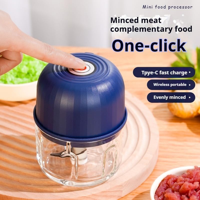Model Type-c Rechargeable Food Processor Electric