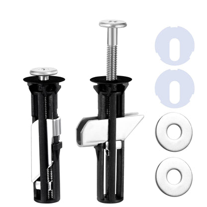 2Pcs Toilet Seat Screws Replacement Kit, Heavy Duty Stainless Steel Toilets Bolts Toilets Seat Screws