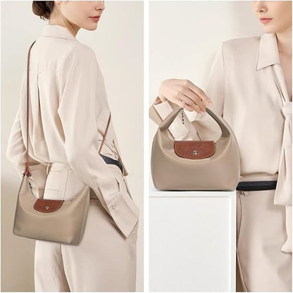 Convertible Mini Lunchbox Purse Women Small Underarm Bag with 2 Straps