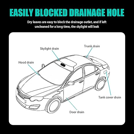 Car Sunroof Drainage Internal Long Hose Nylon Spring Fridge Drain Hole Dredging Tool Water Clog Remover