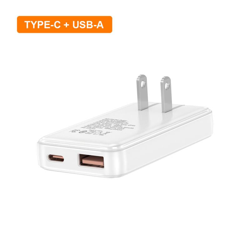 2-in-1 Pocket GaN Ultra-thin Charger Plug