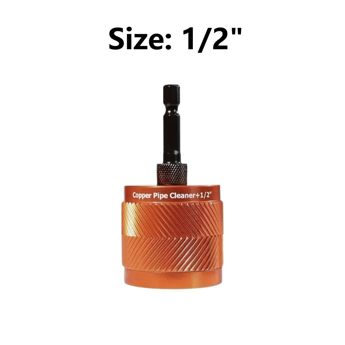 Metal Copper Pipe Cleaner for Drill with Replaceable Blades