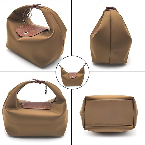 Convertible Mini Lunchbox Purse Women Small Underarm Bag with 2 Straps