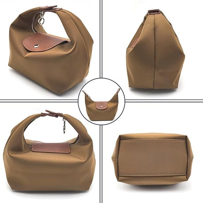 Convertible Mini Lunchbox Purse Women Small Underarm Bag with 2 Straps