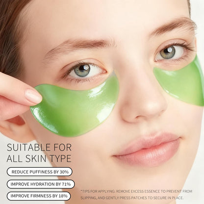 Avocado Under Eye Patches(30 Pairs),Under Eye Mask for Dark Circles, Puffy Eyes,EyeBags and Fine Lines