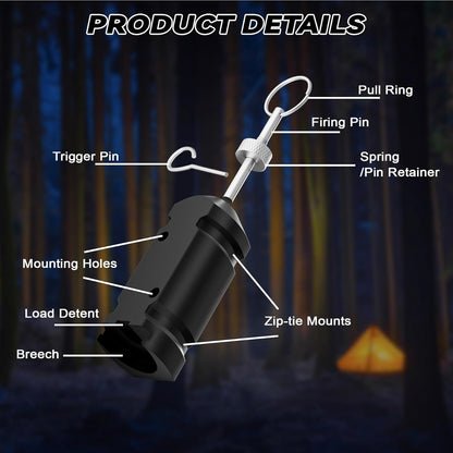 Reusable Camping Trip Wire Awareness Tool for Safety