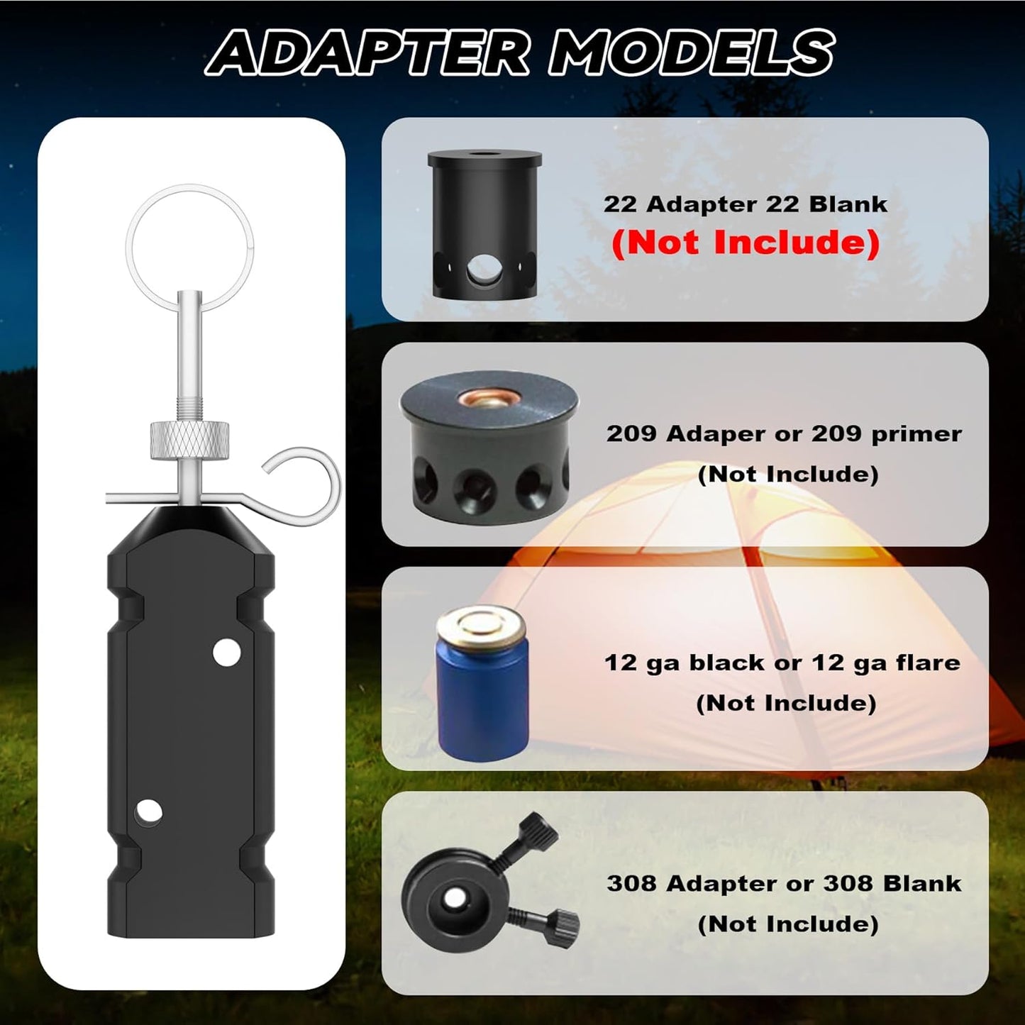 Reusable Camping Trip Wire Awareness Tool for Safety