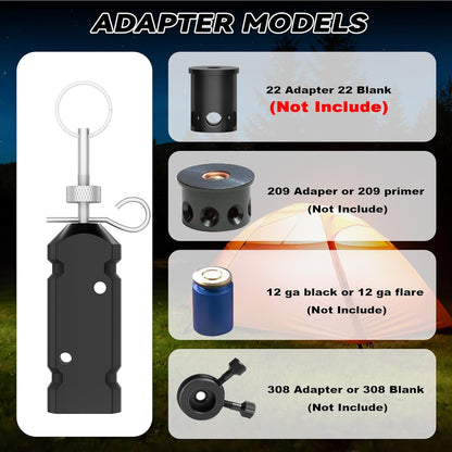 Reusable Camping Trip Wire Awareness Tool for Safety