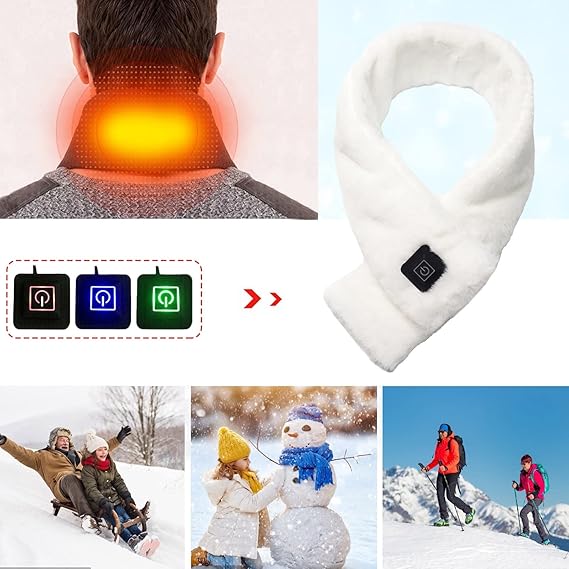 Electric Heating Scarf - Heating Scarf, Neck Heated Scarf