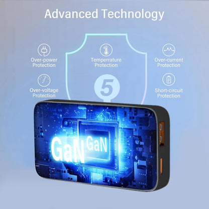 2-in-1 Pocket GaN Ultra-thin Charger Plug