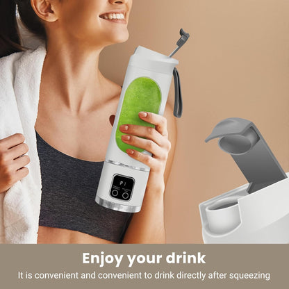 3-in-1 Portable Blender & Juicer USB Rechargeable
