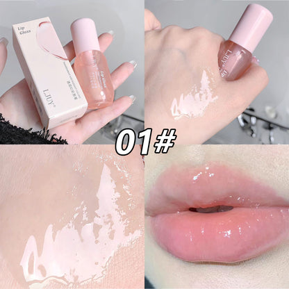 3Pcs Clear Hydrating Lip Oil Set, Reviver Lip Oil For a High-shine Finish