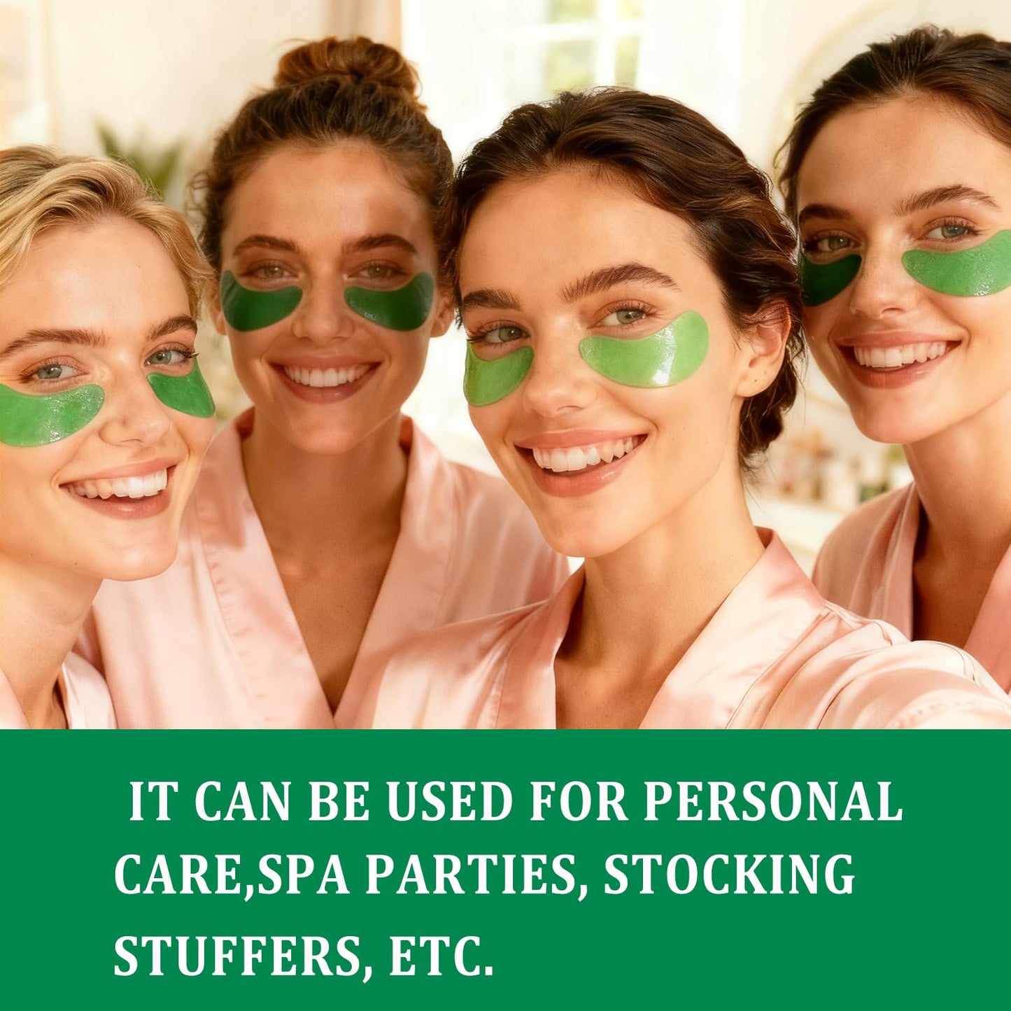 Avocado Under Eye Patches(30 Pairs),Under Eye Mask for Dark Circles, Puffy Eyes,EyeBags and Fine Lines