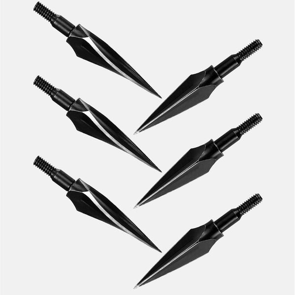 Archery Arrowheads Hunting Blade Tips Screw Points Bow Crossbow Broadheads