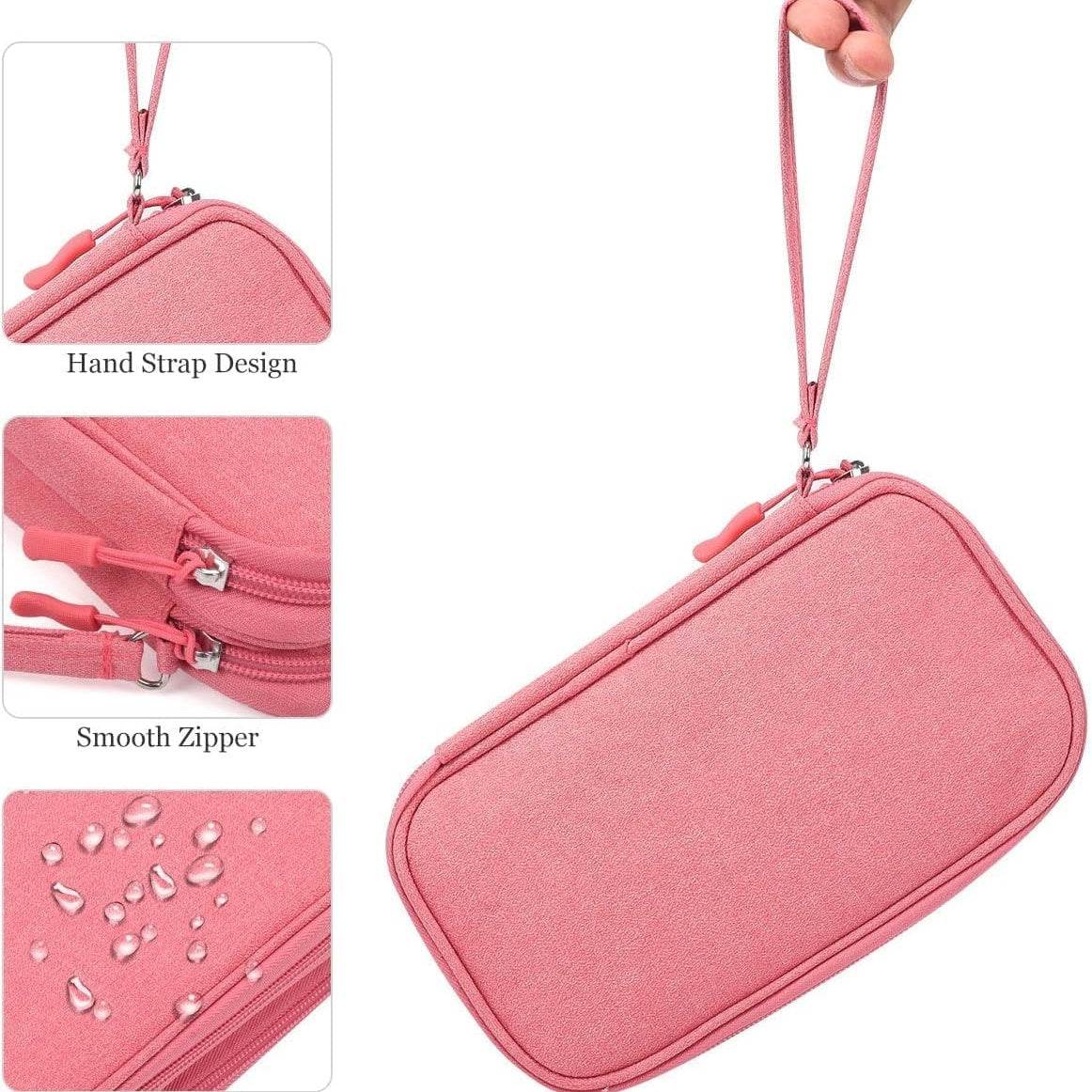 Electronic Organizer Travel USB Cable Accessories Bag,Waterproof for Power Bank,Charging Cords