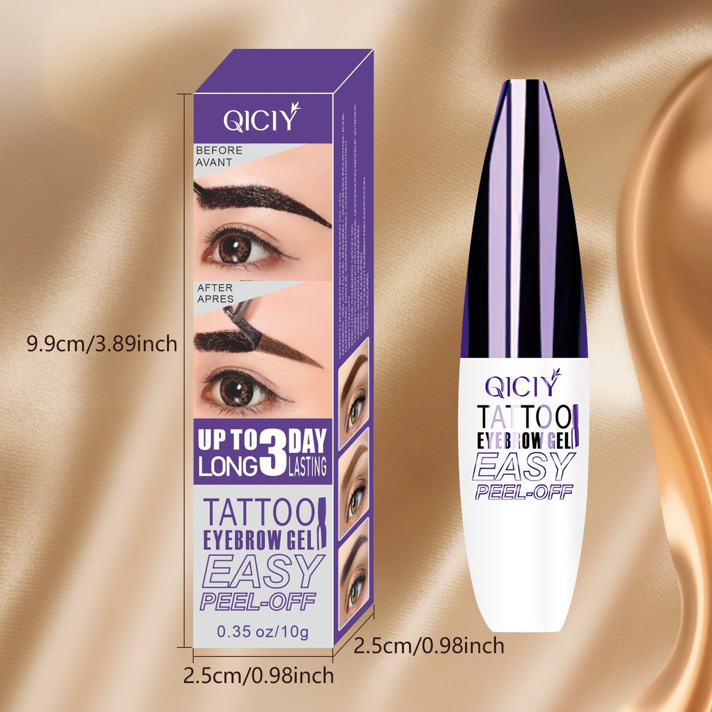 Peel off Tattoo Brow Tint Gel Eyebrow