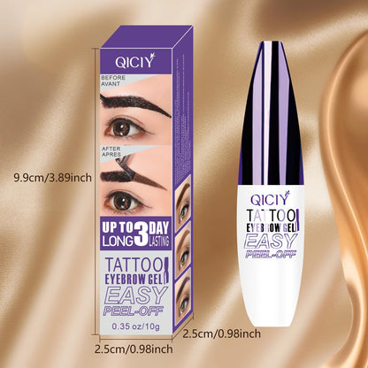 Peel off Tattoo Brow Tint Gel Eyebrow