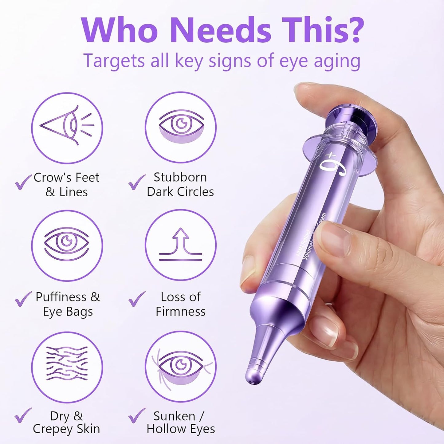 No.9 Eye Cream NAD+Volumetox (Retinol Eye Cream and Eye Serum)