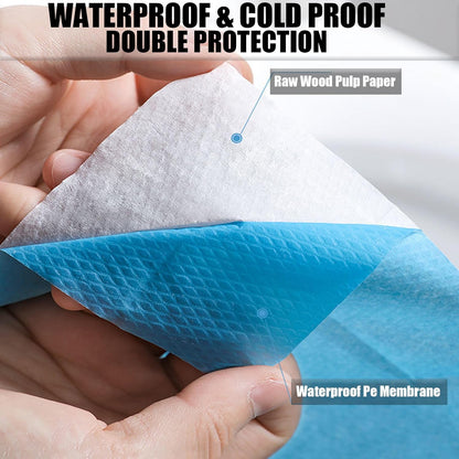 10Pcs Toilet Seat Covers Disposable 16x24 Inch Portable Toilet Liners Travel Seat Cover
