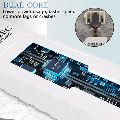 4 in 1 Digital Water Quality Tester,2026 NewTDS/EC/Temperature（°C/°F）Meter,0-9990 PPM Meter