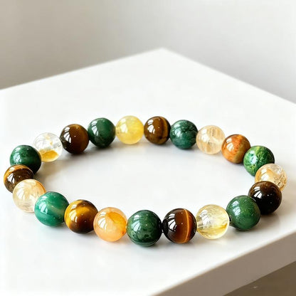 Success & Strength Bracelet - Positive Gift for Career, Luck Wristband for & Personal Achievement