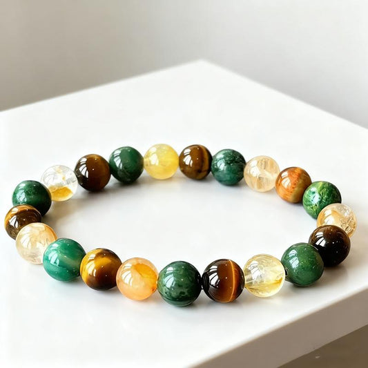 Success & Strength Bracelet - Positive Gift for Career, Luck Wristband for & Personal Achievement