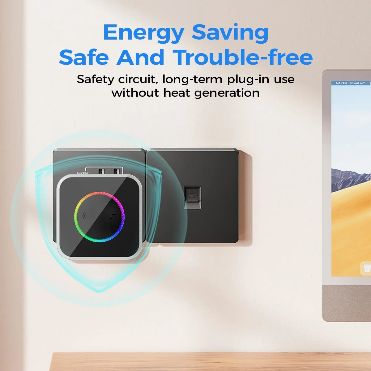 Waterproof Electronic Doorbell Kit with Receivers